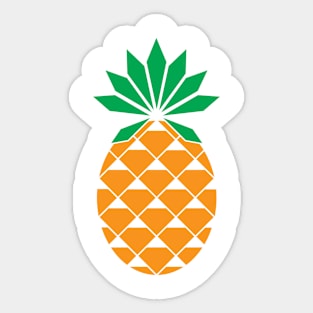 Diamond Pineapple Sticker